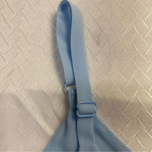 Torrid Size 2 Light Blue Satin Cami Tank Top Adjustable Straps NWT - Picture 5 of 9